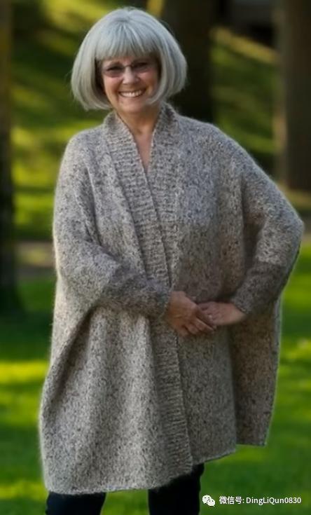 針織作品 適合中老年女士的針織服裝時尚趨勢